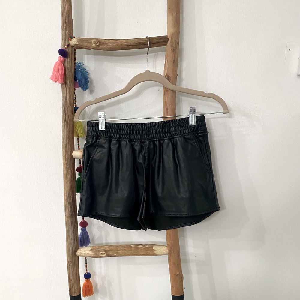 Leather Shorts